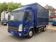 货车 单排 2021年 重汽豪沃高栏货车